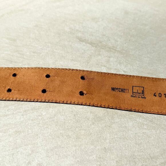 Moschino Leather Belt main image 7